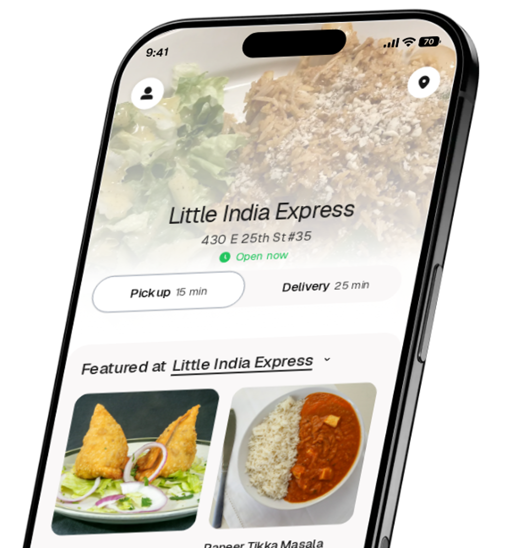 Little India Express app preview