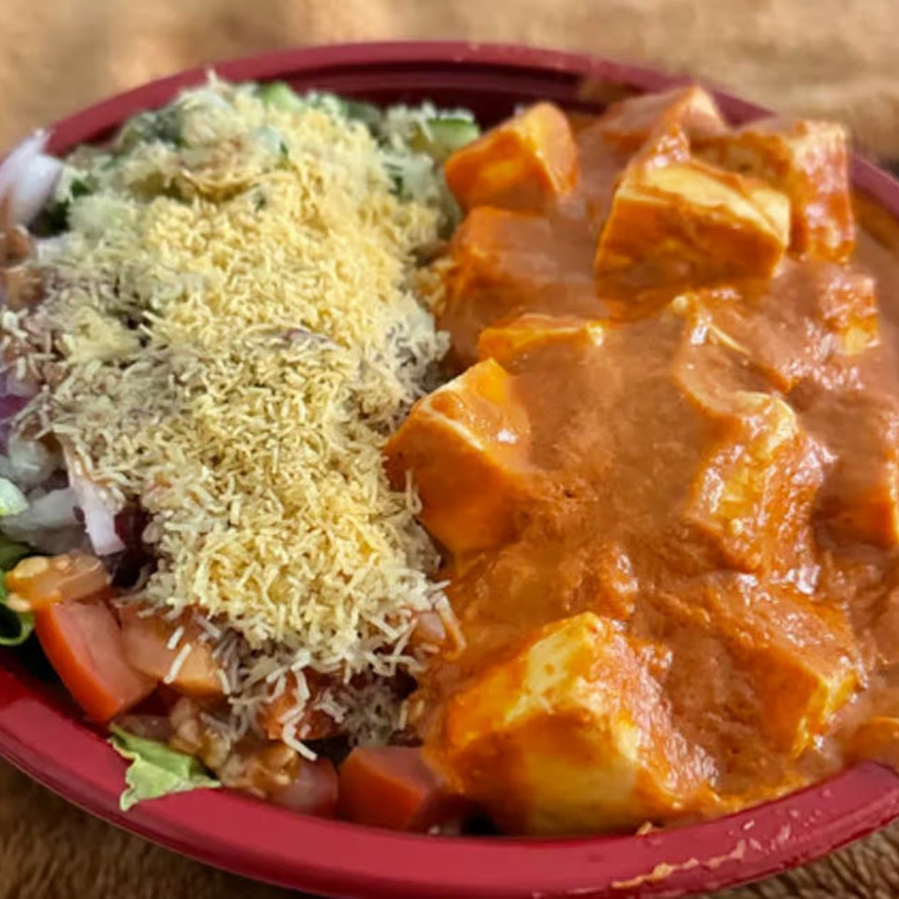 Butter Paneer Bowl.