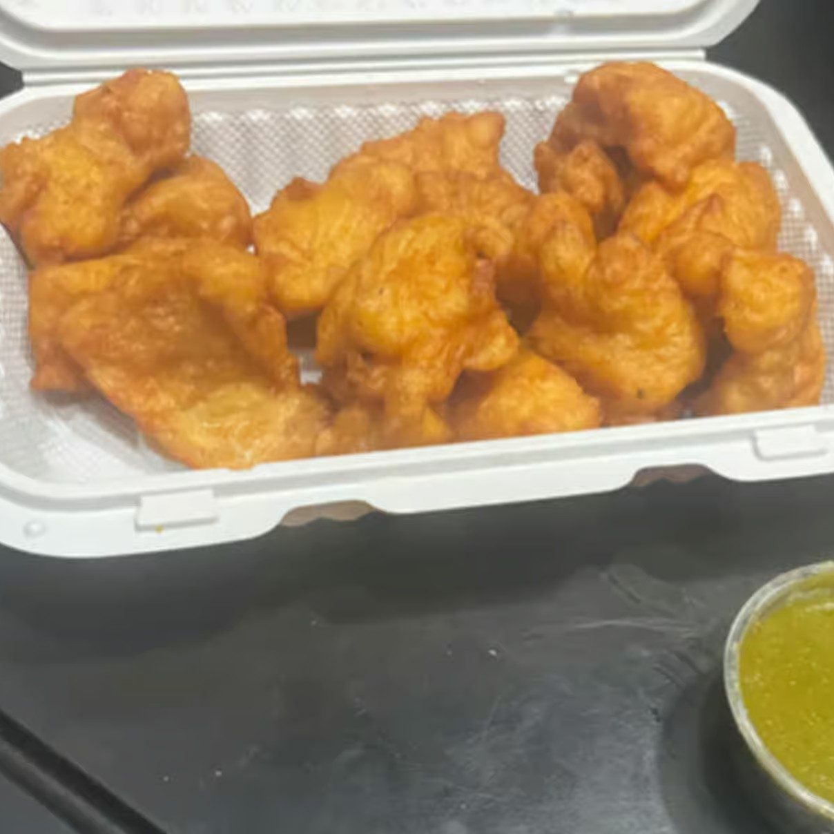 Fish Pakora.