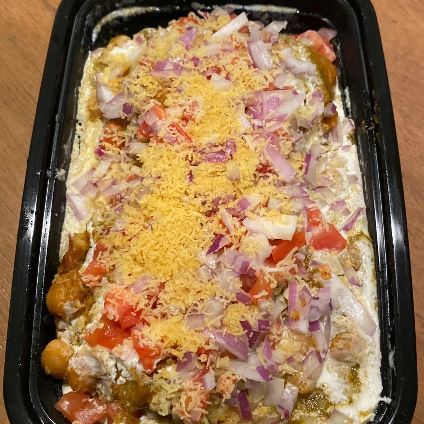 Samosa Chaat.