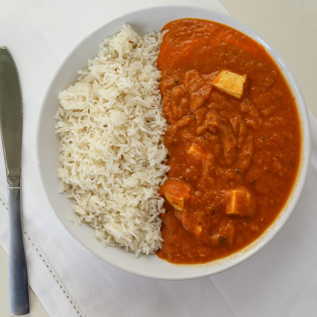 Paneer Tikka Masala.